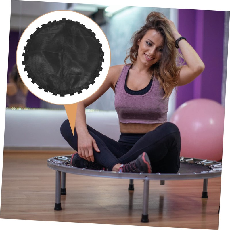 SUPVOX Trampoline Accessory Trampoline Pad for Replacement Mat Black Round