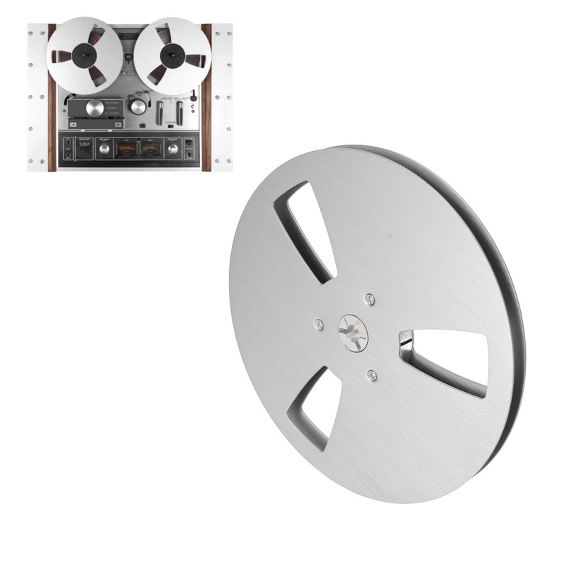1/4 7 Inch Empty Reel Aluminum Alloy Universal 3 Open