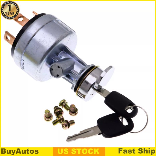 Unbranded Ignition Switch W/2 key 6 lines For Caterpillar CAT