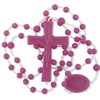 Plastic Economy Rosary - Made in Italy (Purple)