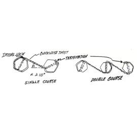 Wire and Cable Specialties Inc Stainless Steel Lock Locking Safety Wire .041" X 10' Also Ideal for ClampTite