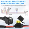 PSLER UTV ATV Fan Override Switch Kit with Relay Engine