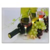 BANBERRY DESIGNS Lighted Wine Canvas Print - LED Glasses Shine