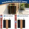 2 Pack 6" Slide Gate Guide Roller with L-Bracket Universal