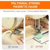 2PCS Magnetic Seam Guide for Sewing Machine,Polygonal Hemmer Guide with