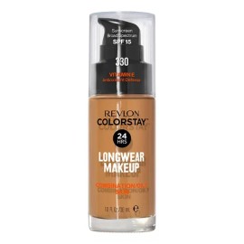 Base de Maquillaje Líquido ColorStay Make Up Combination  Oily Skin Tono Natural Tan                                                                  
