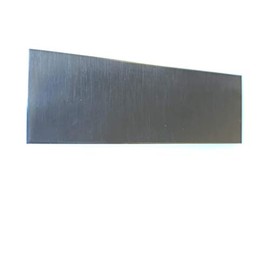 3"x1" 925 Sterling Silver Sheet Stamping Blank Dead Soft Made in USA by CRAFT WIRE (12 Gauge, 1)