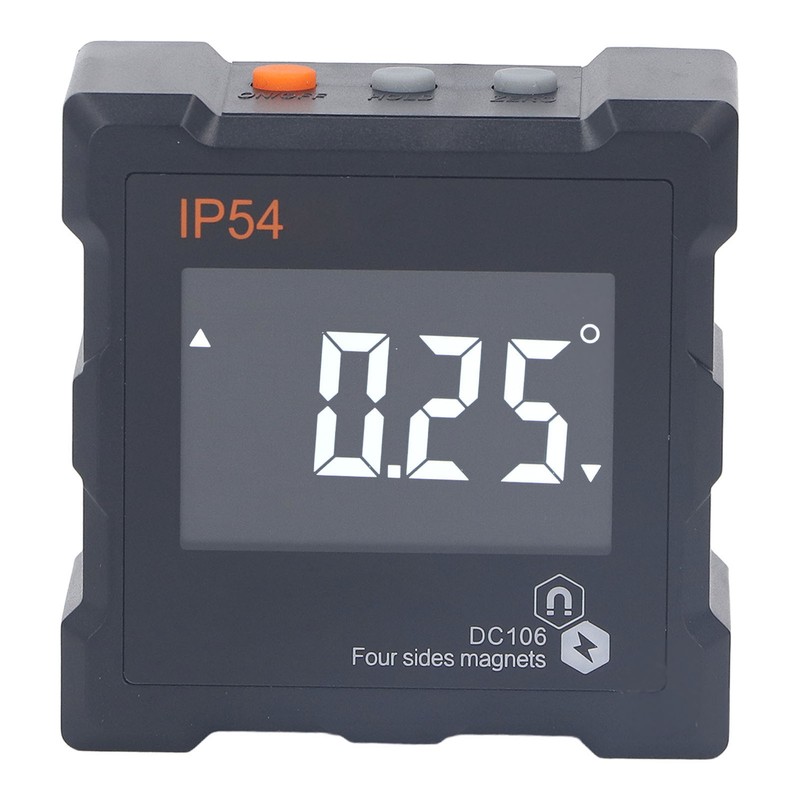 IP54 Angle Finder 4x90° LCD Digital Display 4 Side Strong