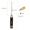 sourcing map 2pcs RC Hex Screwdriver 1.5mm Titanium Hexagon Screwdrivers