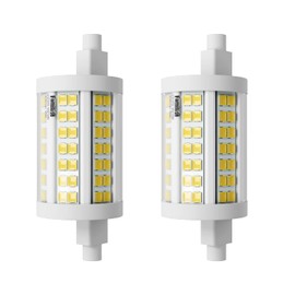 Familite R7S LED Bulb 78MM, 15W Dimmable J78 Flood Light, 150W Halogen T3 Replacement for Torchiere Wall Sconce Work Light Banker, Cool White 6000K, Pack of 2