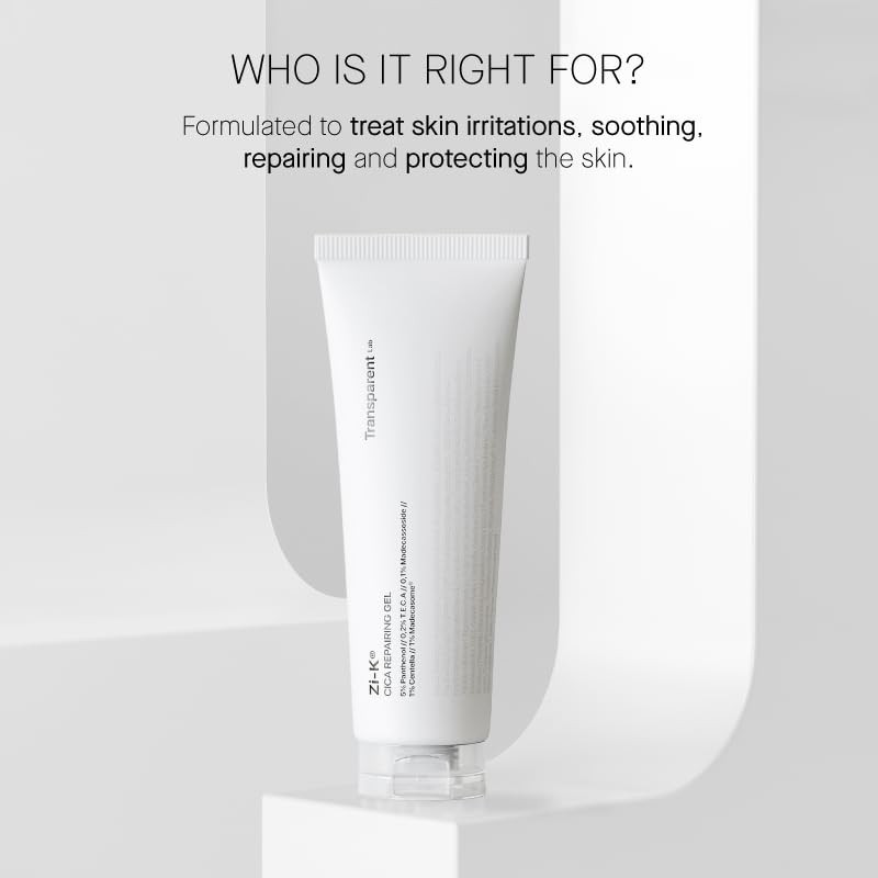 TRANSPARENT LAB - Zi-K® Cica Repairing Gel
