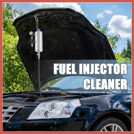 ACROPIX Fuel Injection Systems Cleaning Tools Car Fuel System Cleaner Kit for Petrol EFI Throttle Car Engine Non-Dismantle Cleaner Machine Fuel Injector Cleaner 600ML 140PSI C80 Car Parts