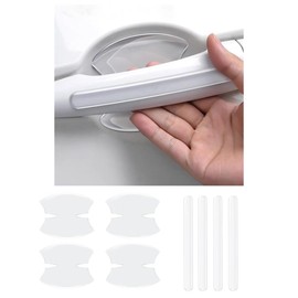 Clear Door Handle Protector for Honda New ZR-V/ZR-V RZ3 RZ4 RZ5 RZ6 RZ6 Step Wagon RP6 RP7 RP8 Civic Type R FL5 Car Door Bowl Film Car Door Knob Scratch Resistant Set of 8