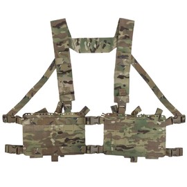 Shanyingquan Chest Rig Quick Rlease Fit For MOLLE Mag Pouch Radio GP Bag