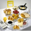 Deco Woerner Decorative Croissant Assortment Food Dummy Brown Pack of
