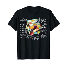 Competitive Puzzle Cube Math Speed Cubing 80's Vintage Toy T-Shirt