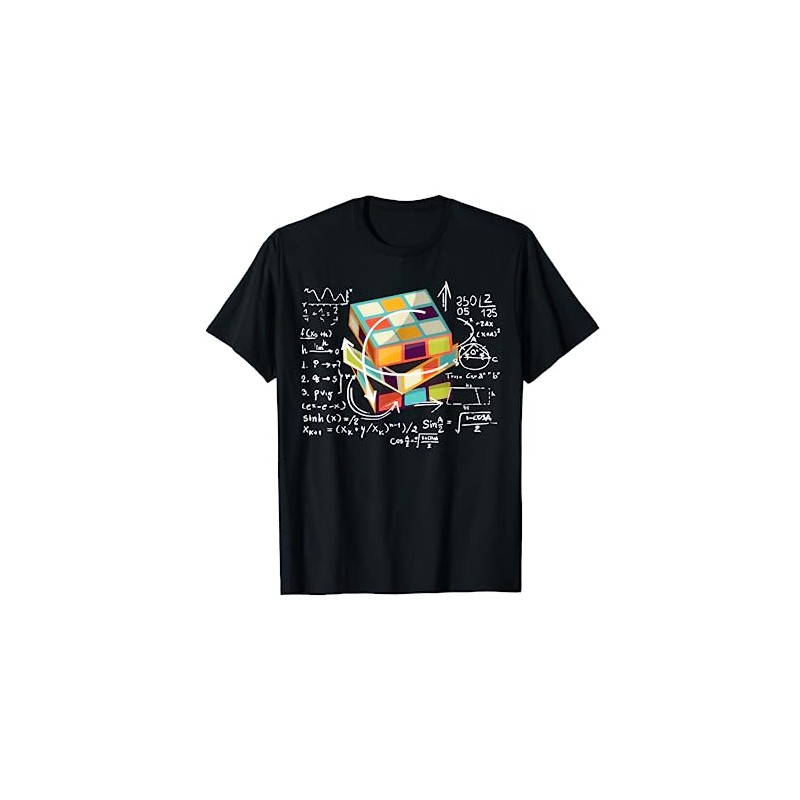 Competitive Puzzle Cube Math Speed Cubing 80's Vintage Toy T-Shirt