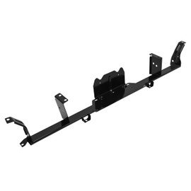 KUAFU Rear Bumper Reinforcement Compatible with 2008-2016 Ford F250 F350 F450 F550 Super Duty Rear Impact Hitch Bar Bumper Support Bracket Steel Powder Coated Black