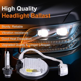 Katutude 85967-45010 Hid Xenon Headlight Ballast Replacement for Lexus IS250 IS250C IS350 IS350F IS350C Hid Headlight Control Unit with Igniter and D4S Bulb 85967-08020