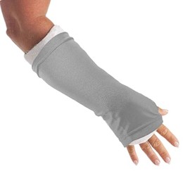 Artlan Arm Cast Sleeve Cover | Protects Arm Cast and Aids in Keeping your Cast Clean. Arm Cast Cover Adult Cast Protectors for Wrist Casts and Dressings, Plaster Cast Protector. (Grey, S)