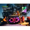 WorryFree Gadgets Portable Party Speaker, 120W Output, IPX6 Waterproof, Bluetooth