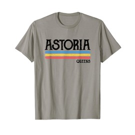 Vintage Astoria Queens NYC New York City Souvenir NY Gift T-Shirt