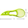 3 in 1 Avocado Slicer Knife Peeler Cutter Kitchen Gadget