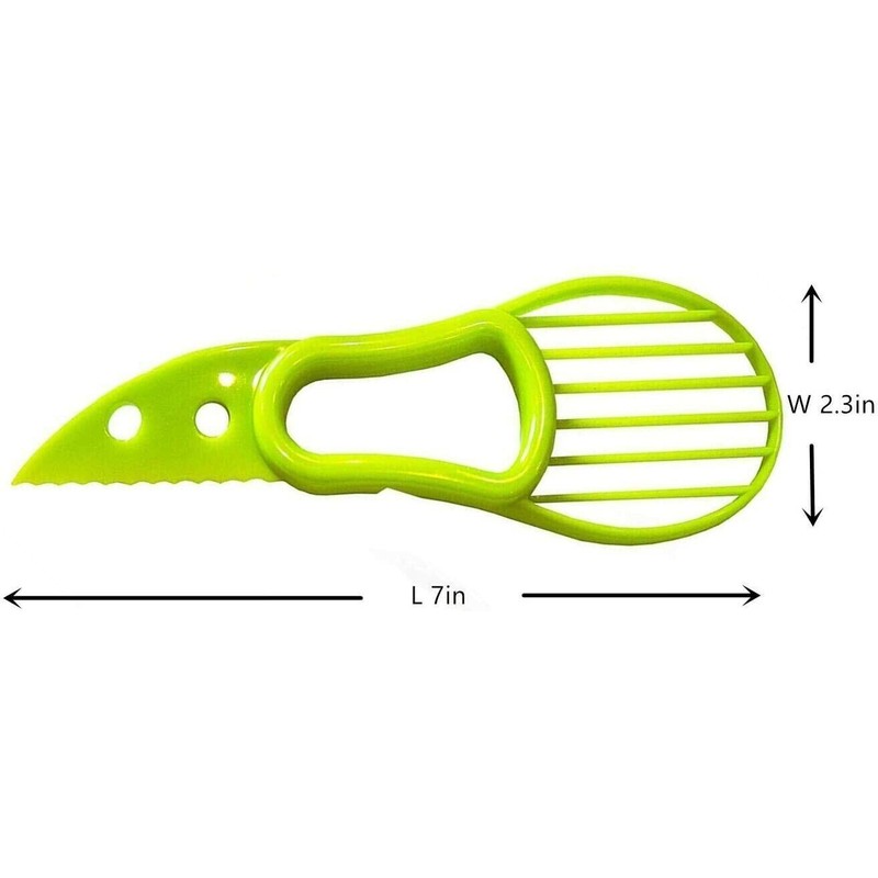 3 in 1 Avocado Slicer Knife Peeler Cutter Kitchen Gadget