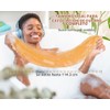 Paquete de 2 esponjas exfoliantes de red africana para baño,