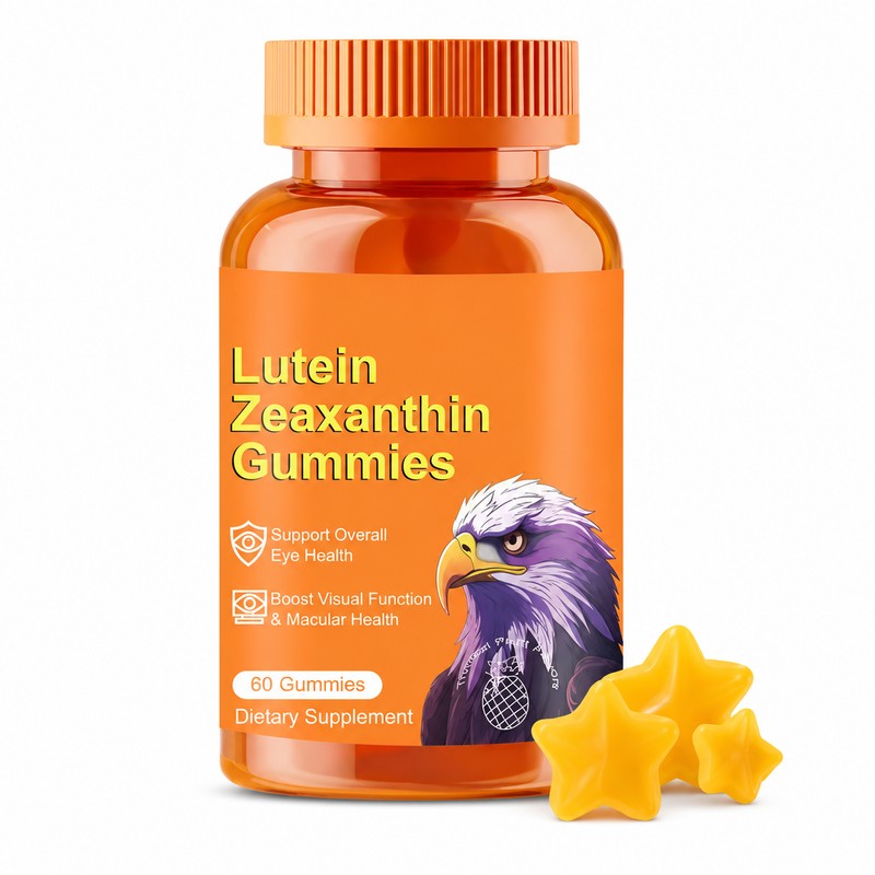 Eye Vitamin Gummies for Vision Support – Lutein Multivitamin Supplement