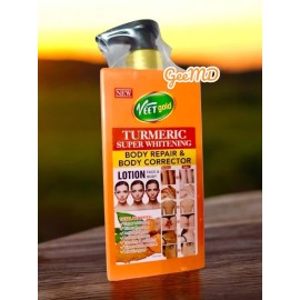 Veet gold Turmeric  Whitening Face & Body Lotion 500ml  Original [USA Stock ]