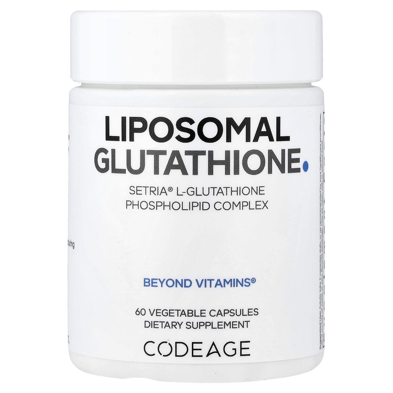 CodeAge 안티옥시던트 리포소말 글루타치온 캡슐 60정, 60정, 1개 CodeAge Antioxidant
