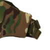 Steel Mesh Protective Face Shield Half Face Oxford Cloth Breathable