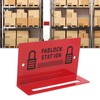 BuyWeek Lockout Tagout Station Padlock Station Wall Mounted Security Padlocks