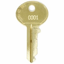 Mailbox Replacement Key for Bommer 0093