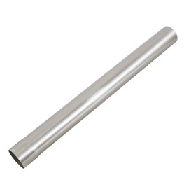 2 Inch DIY Stainless Steel Exhaust Muffler Straight Pipe, Tailpipe 2"ID to 2"OD Exhaust Extension Tube Tailpipe 30" Length Universal Fitment