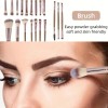 42 Pcs Brochas Maquillaje Profesional Esponjas Neceseres
