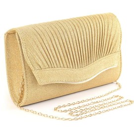 Mincloss Lady Evening Clutch Bag Sparkling Women's Clutch Glitter Handbag Clutch Purse Retro Classic Shoulder Bag for Women Bride Wedding Banquet Prom Party