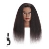 Training Head Maniqui Cabeza Cabello Natural Negro #2 40.6 Cm