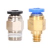 20 Pcs Pressure Faucet Kit Pneumatic 3D Printer Fitting PC4-M6
