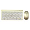 Gold Wireless Keyboard and Mouse, Wireless Mouse and Keyboard Combo,