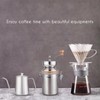 Easyworkz Manual Coffee Grinder - Adjustable Settings, Airtight Canister -