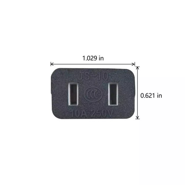 ABLEGRID AC Power Cord For Cen-Tech Jump Pack 3 in