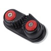 KSTE Black Aluminum Alloy Rope Buckle Holder Anchor Cam Cleat