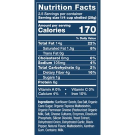 Chinook Seedery Roasted Jumbo Sunflower Seeds - Keto Snacks - Best For Snack Packs - Gluten Free, Non GMO Snack Food Gifts - 4 ounce (Pack of 12) - Parmesan & Pepper Flavor