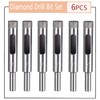 Glass Diamond Drill Bit Set, 5/16" Diamond Hole Saw Drill