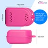 Wellsamed KFO Box, Braces Box, Dento Box maxi, Pink, Flat