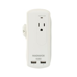 MAGNAVOX MC351 DUAL USB TRAVEL SURGE PROTECTOR THIS IS A