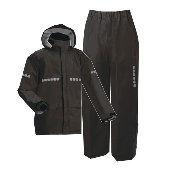 [APt PRO] AP1000 Working Rain Suit (Black, L)
