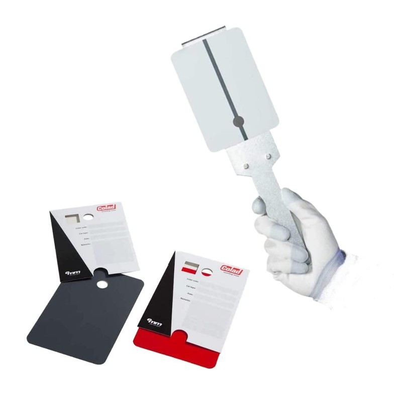 Colad Color Accuracy Matching Spray Out Metal Sample Cards with